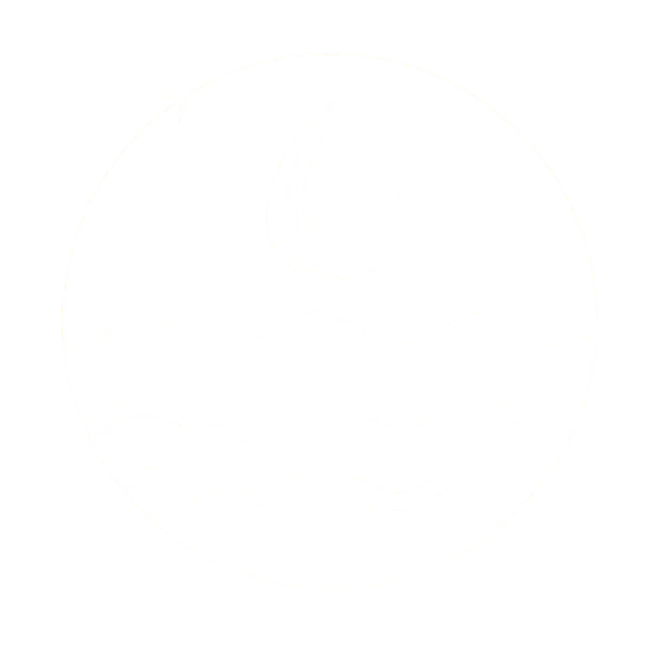 Water &mdash; a droplet falling into waves, the icon for the Water force cards in EscapeGravity
